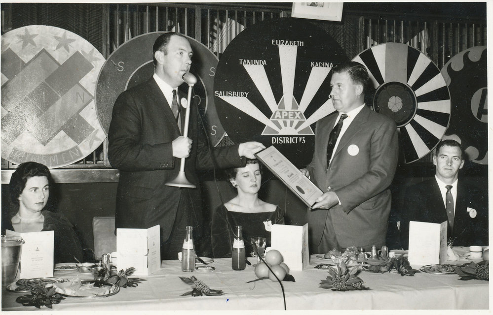 Elizabeth Apex Club: 1961