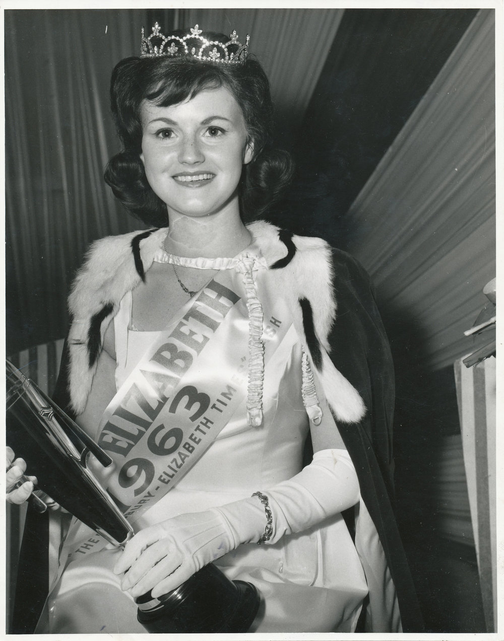 Miss Elizabeth Quest winner, Elizabeth Frazer: 1963