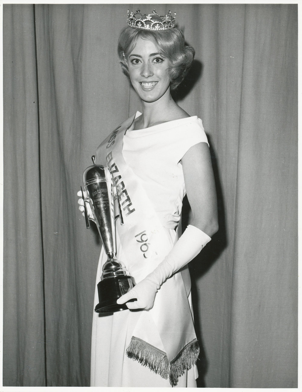 Miss Elizabeth Quest winner, Bettianne Hanlon: 1965