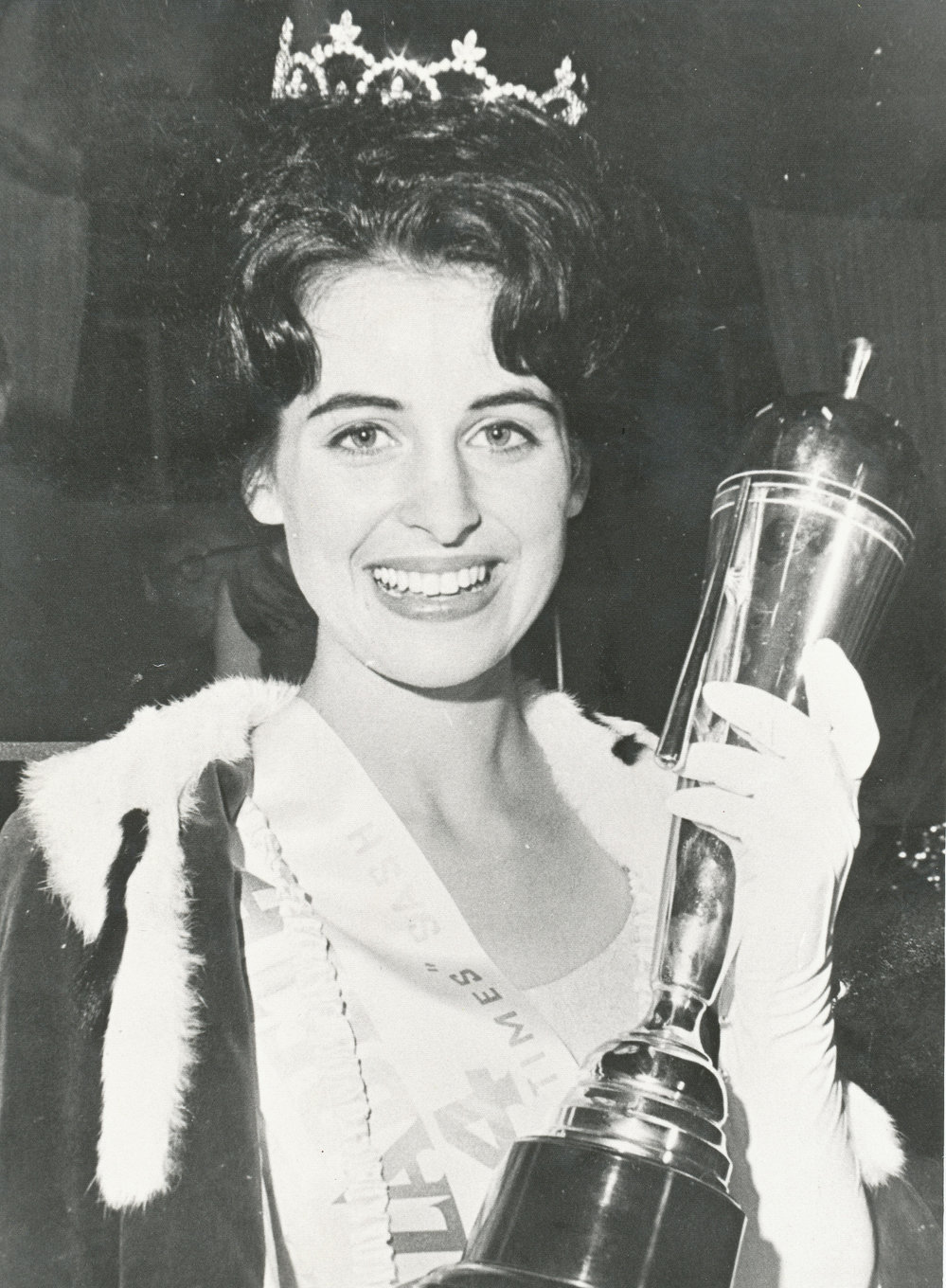 Miss Elizabeth Quest winner, Louise Appels: 1964