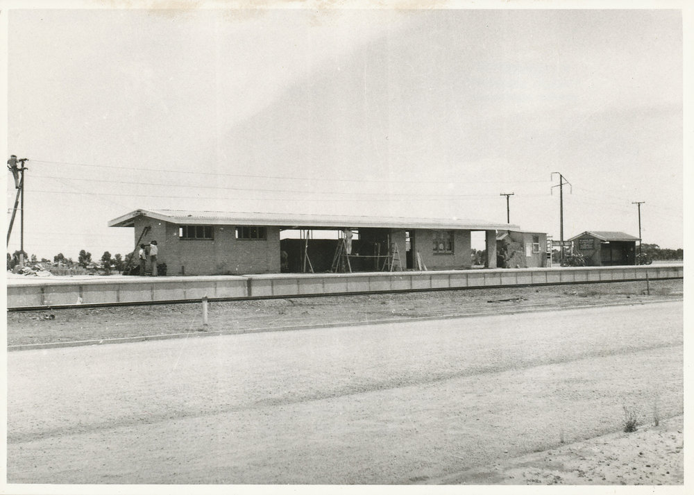 Elizabeth South Railway Station: 1958