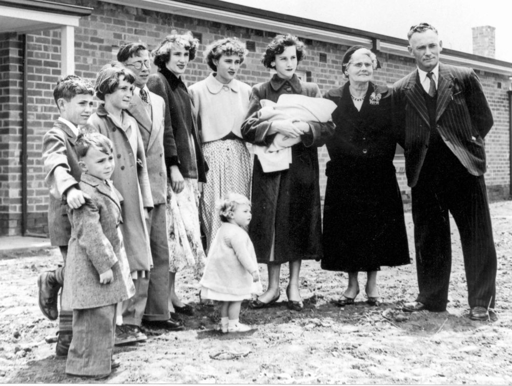 Pinnegar family: 1955