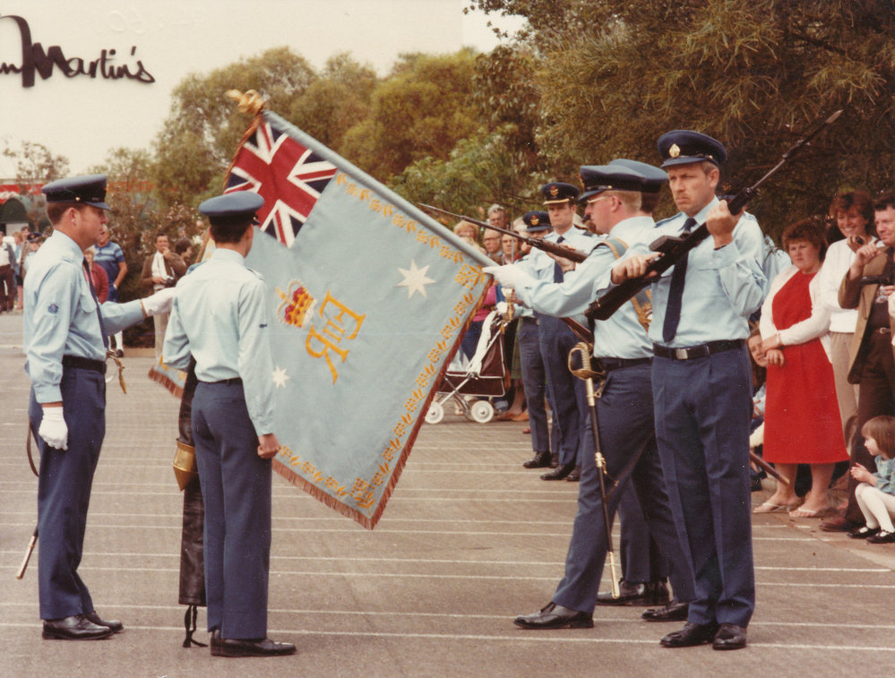 Freedom of Entry March RAAF parade through Elizabeth Town Centre