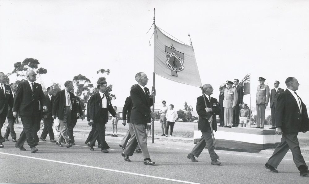 Anzac Day march at Elizabeth