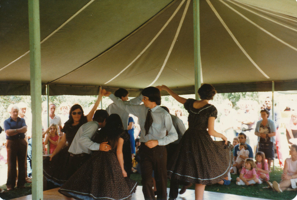 'Bunch of Squares' Square dancing: 1983