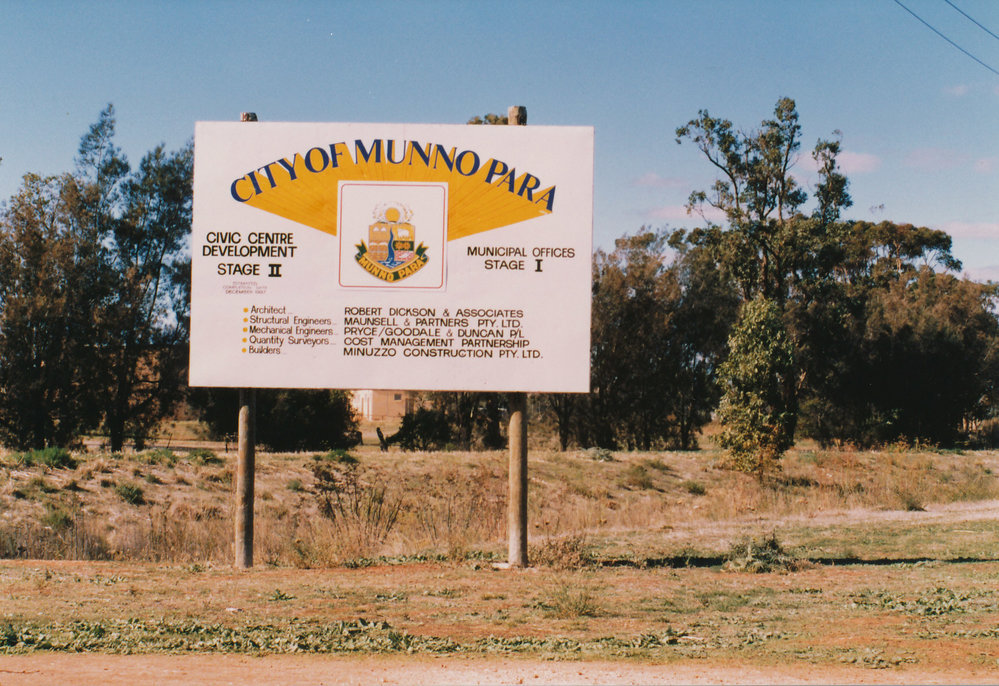 Site of New City of Munno Para Council Offices