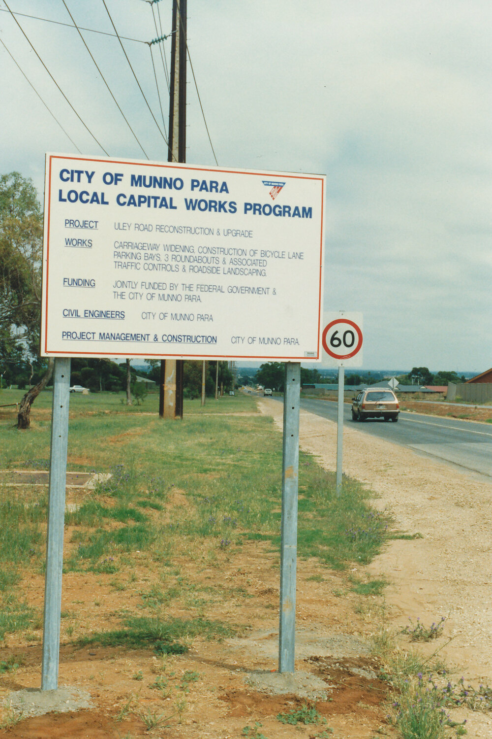 City of Munno Para Project Sign