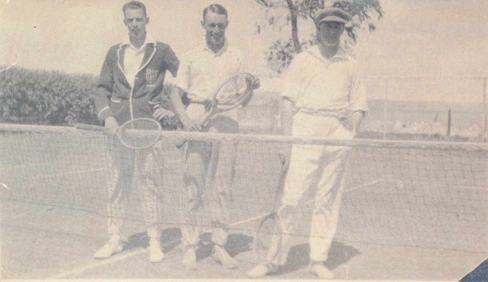 Blake Boys Playing Tennis