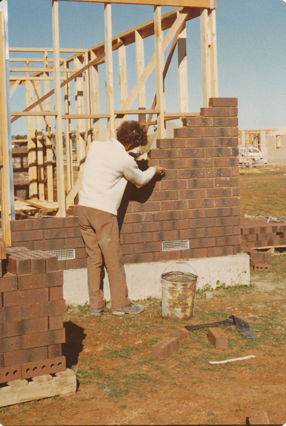 South Australian Housing Trust Home Under Construction