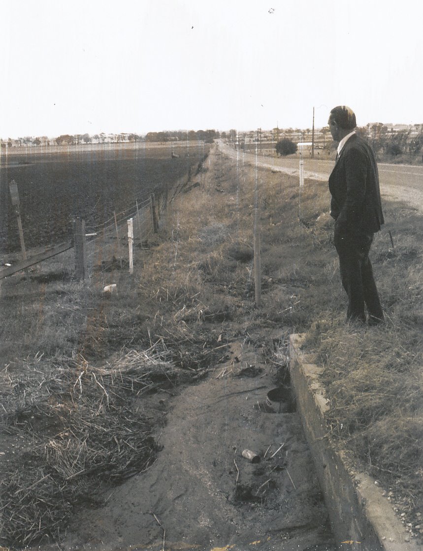 Looking West from Main North Road