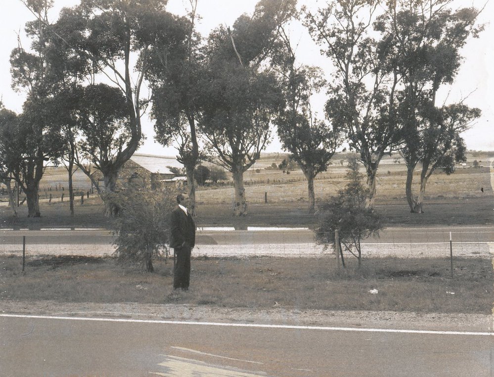 Looking East from Main North Road
