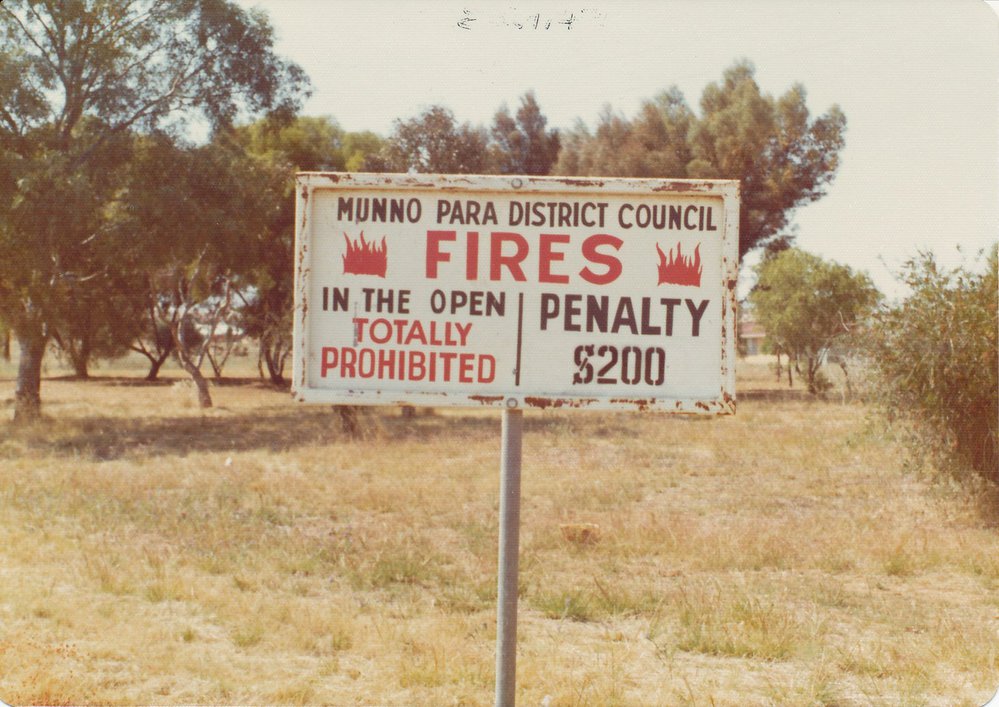 Fire Ban Sign