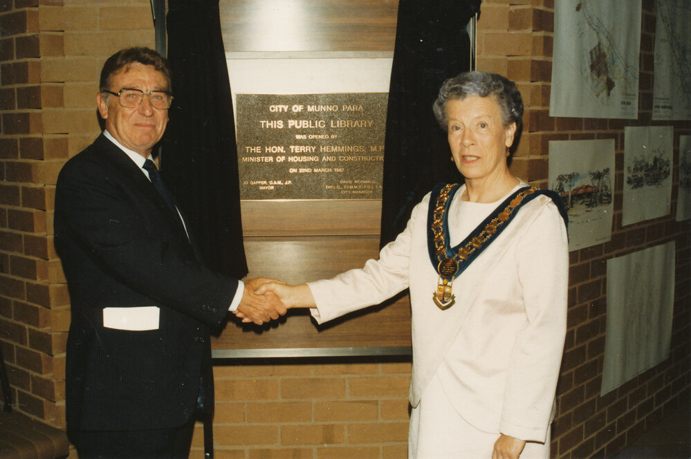 Munno Para Library Opening