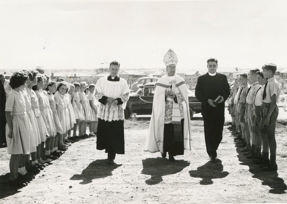 Sisters of Mercy Convent Foundation Ceremony