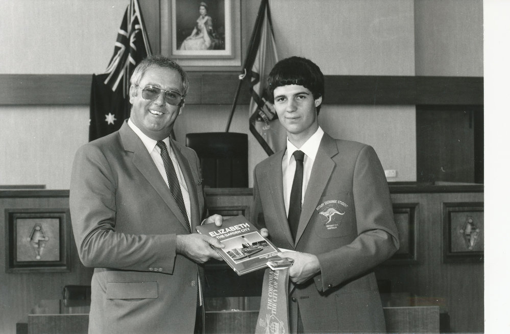 Alderman Paul Simpson and Paul Hollington