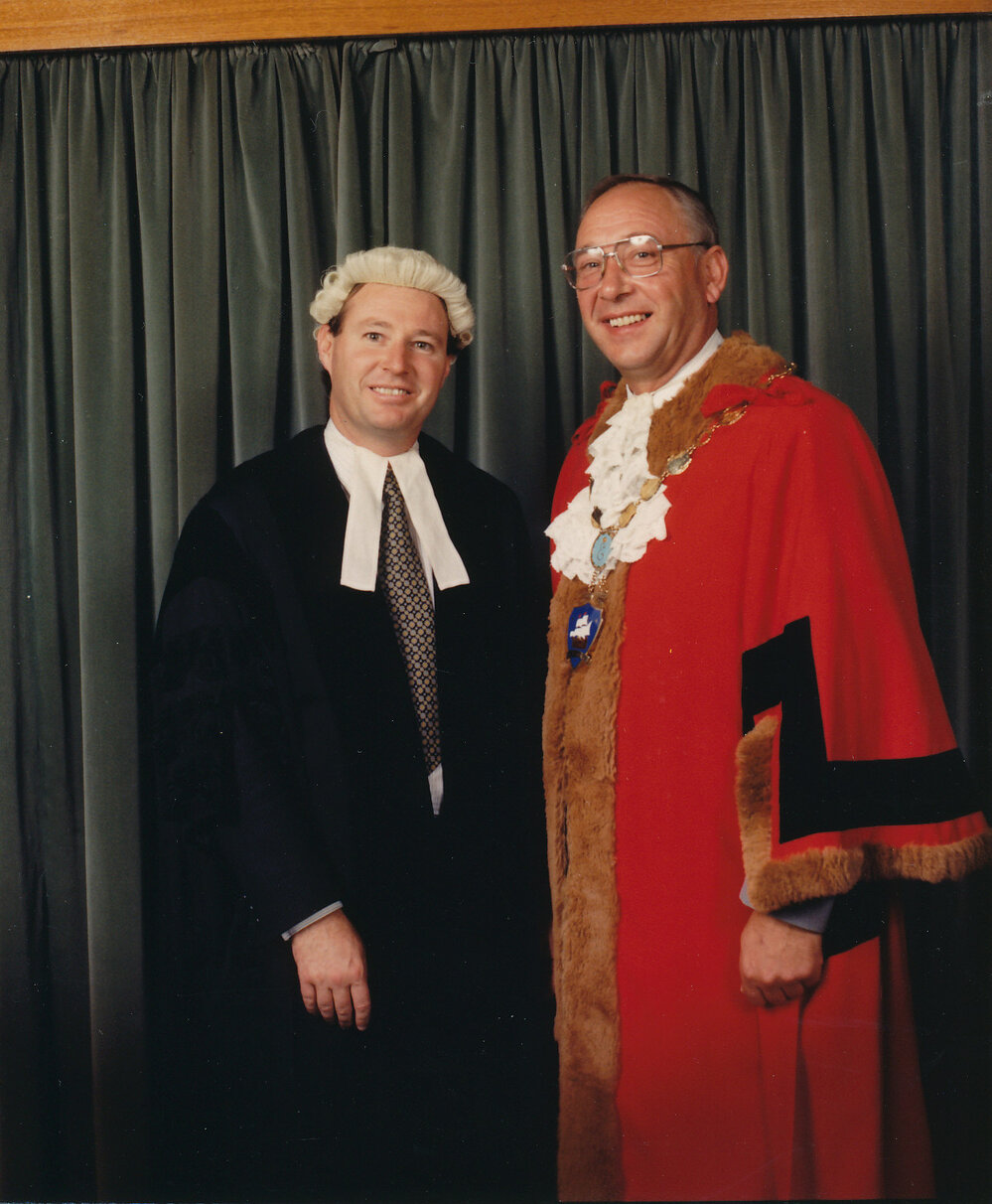 Alf Charles and Brian Carr