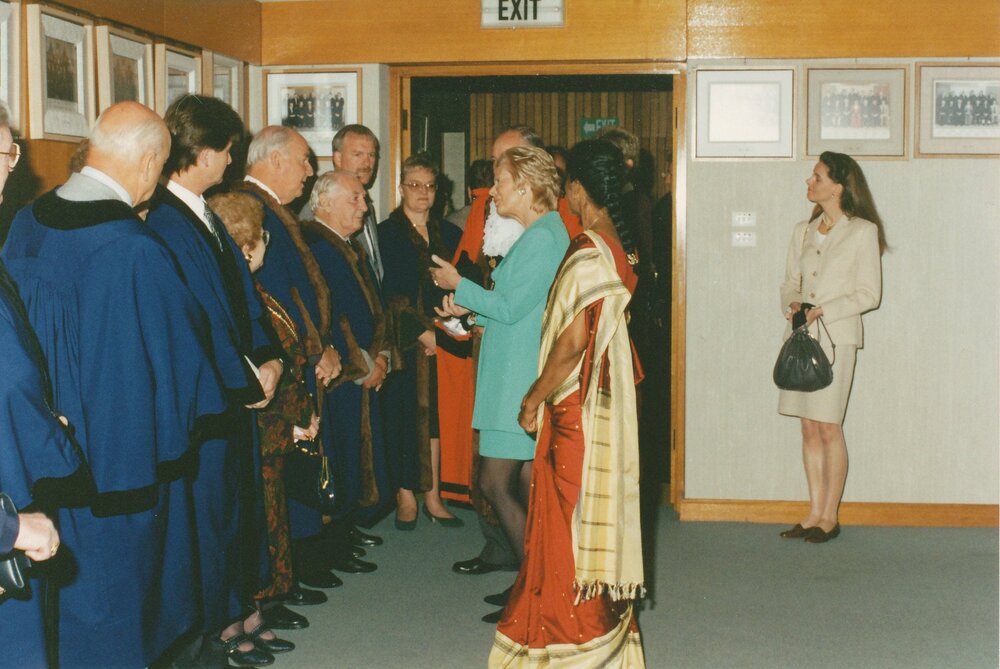 Duchess of Kent Visits Elizabeth