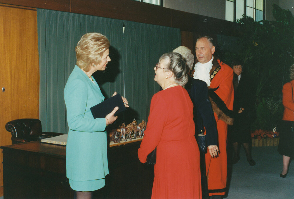 Duchess of Kent Visits Elizabeth