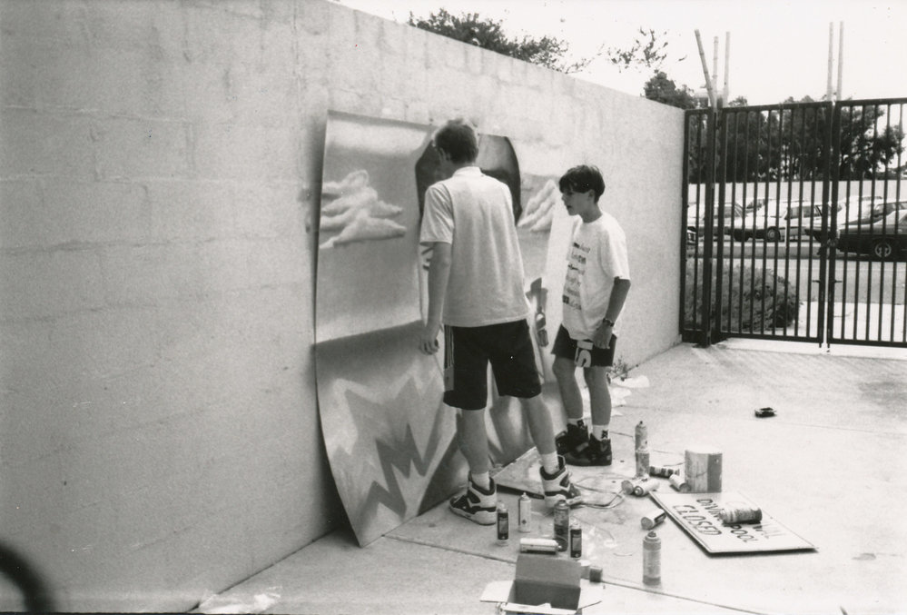 Mural for Skateboard Challenge