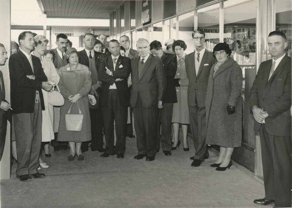 Opening Of Elizabeth North Library 1960