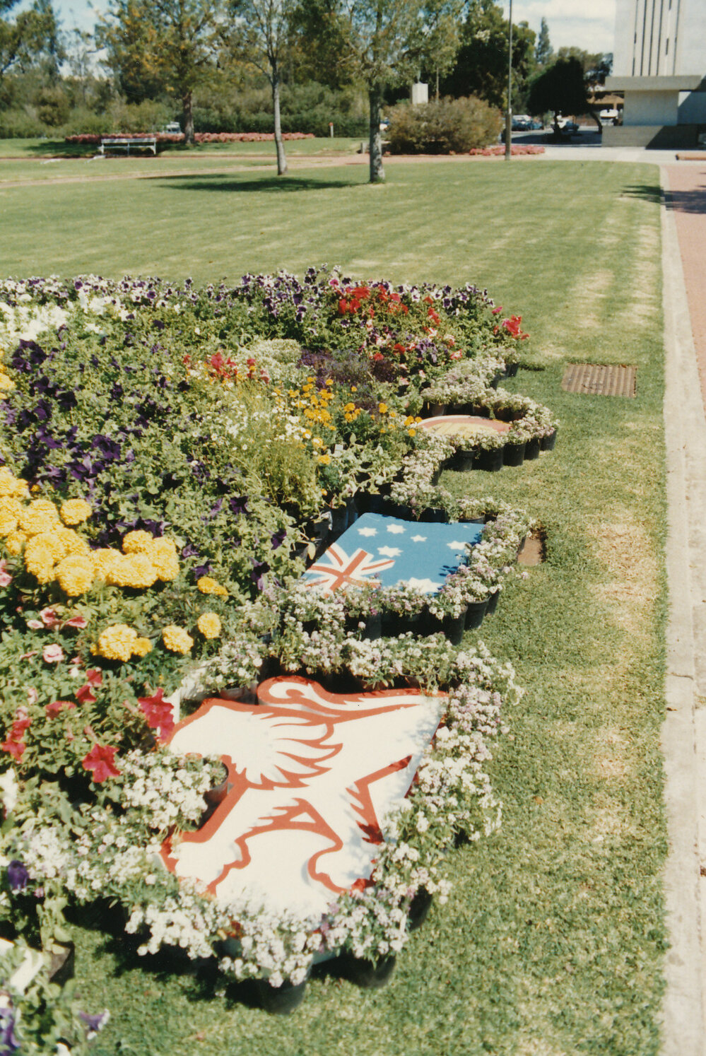 Garden Display on Windsor Green