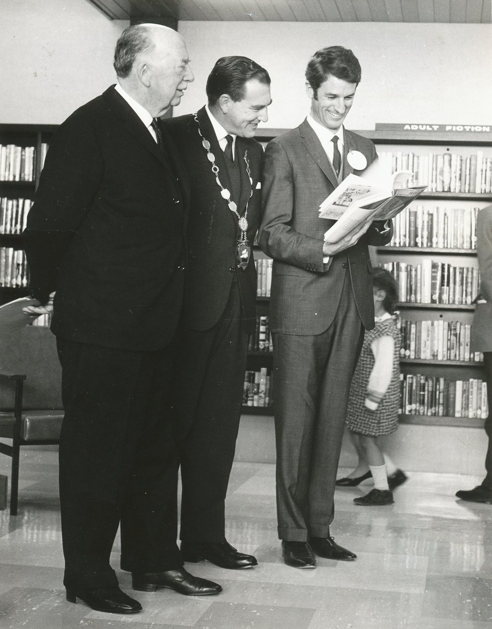 Elizabeth Public Library Opening: 1969