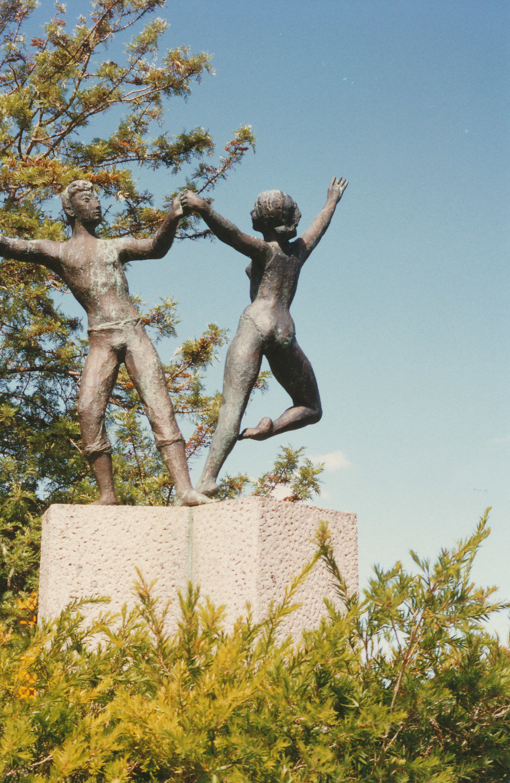 Dancing Figures Statue