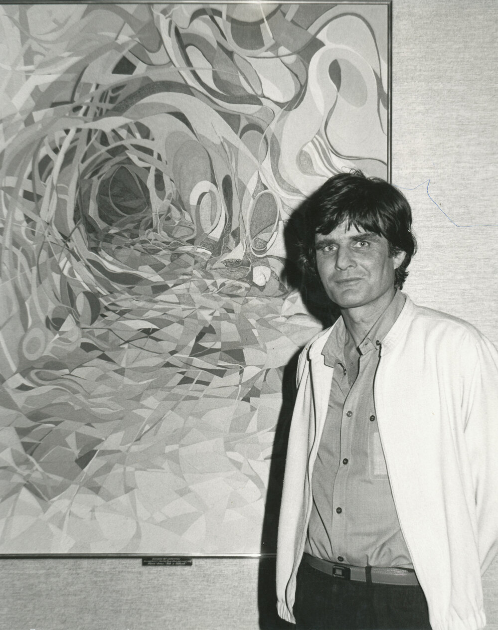 Bruce Vinall and Painting