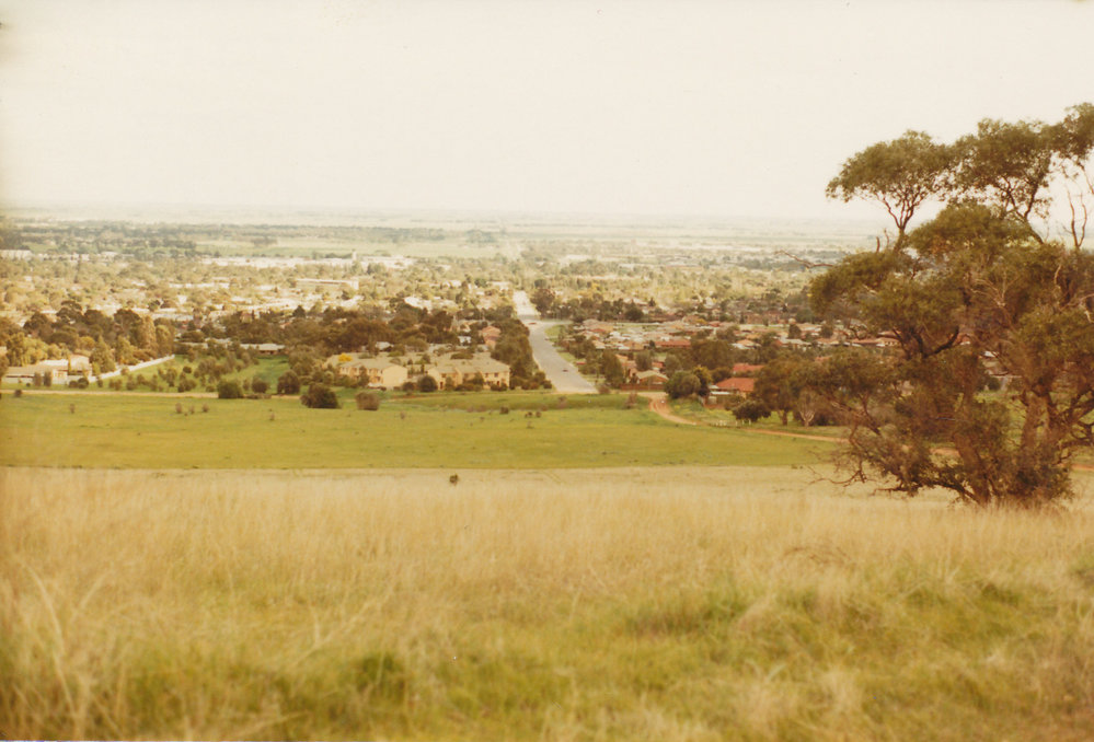 Elizabeth from the Hills, looking West