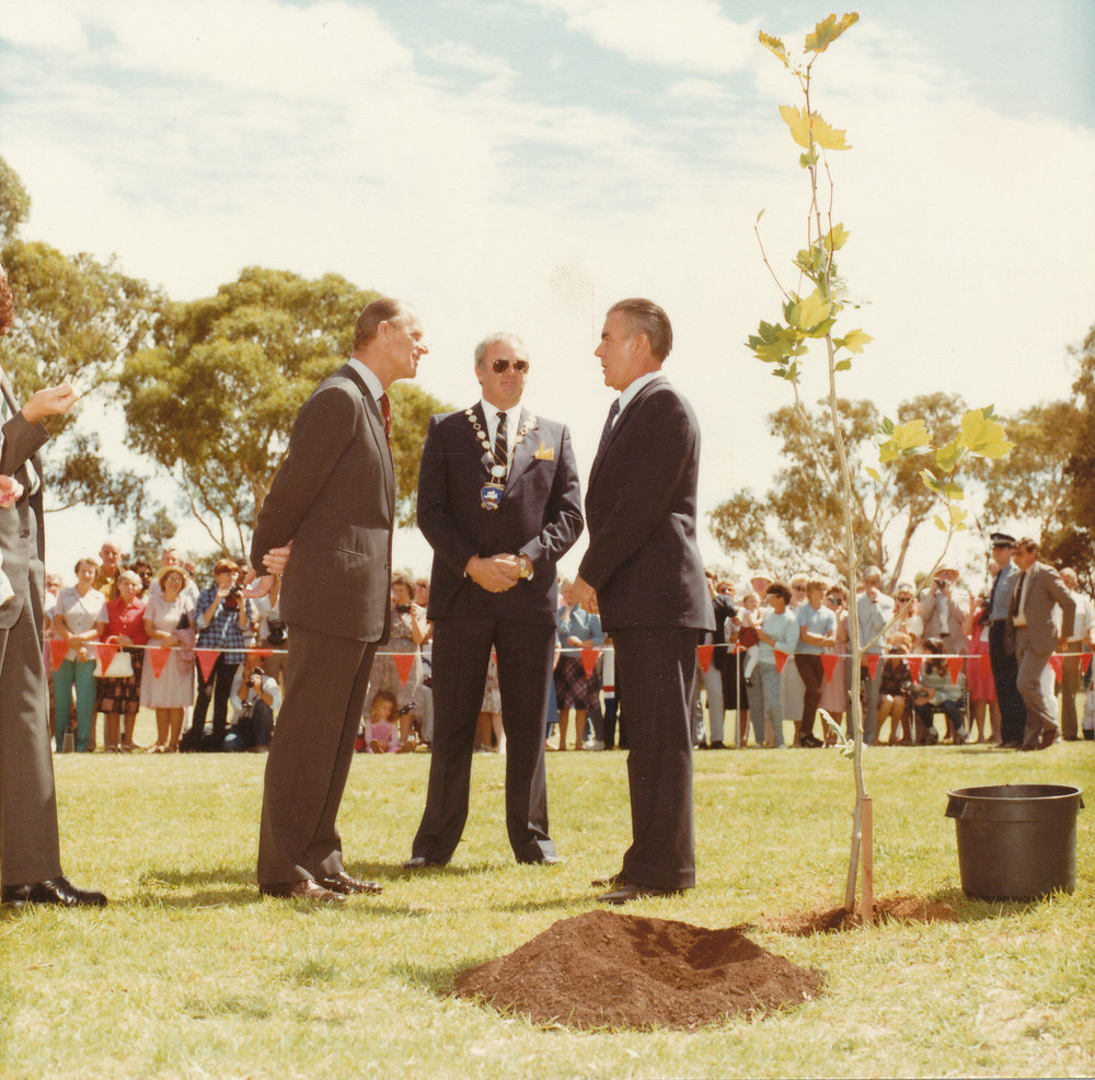 Opening of Jubilee Park by The Duke of Edinburgh 