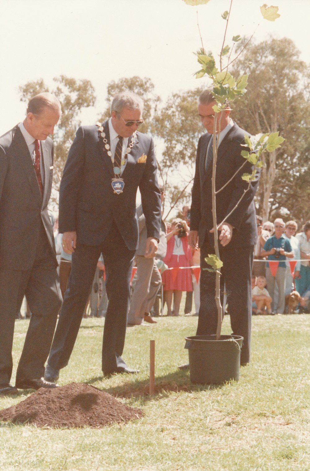 Opening of Jubilee Park by The Duke of Edinburgh 