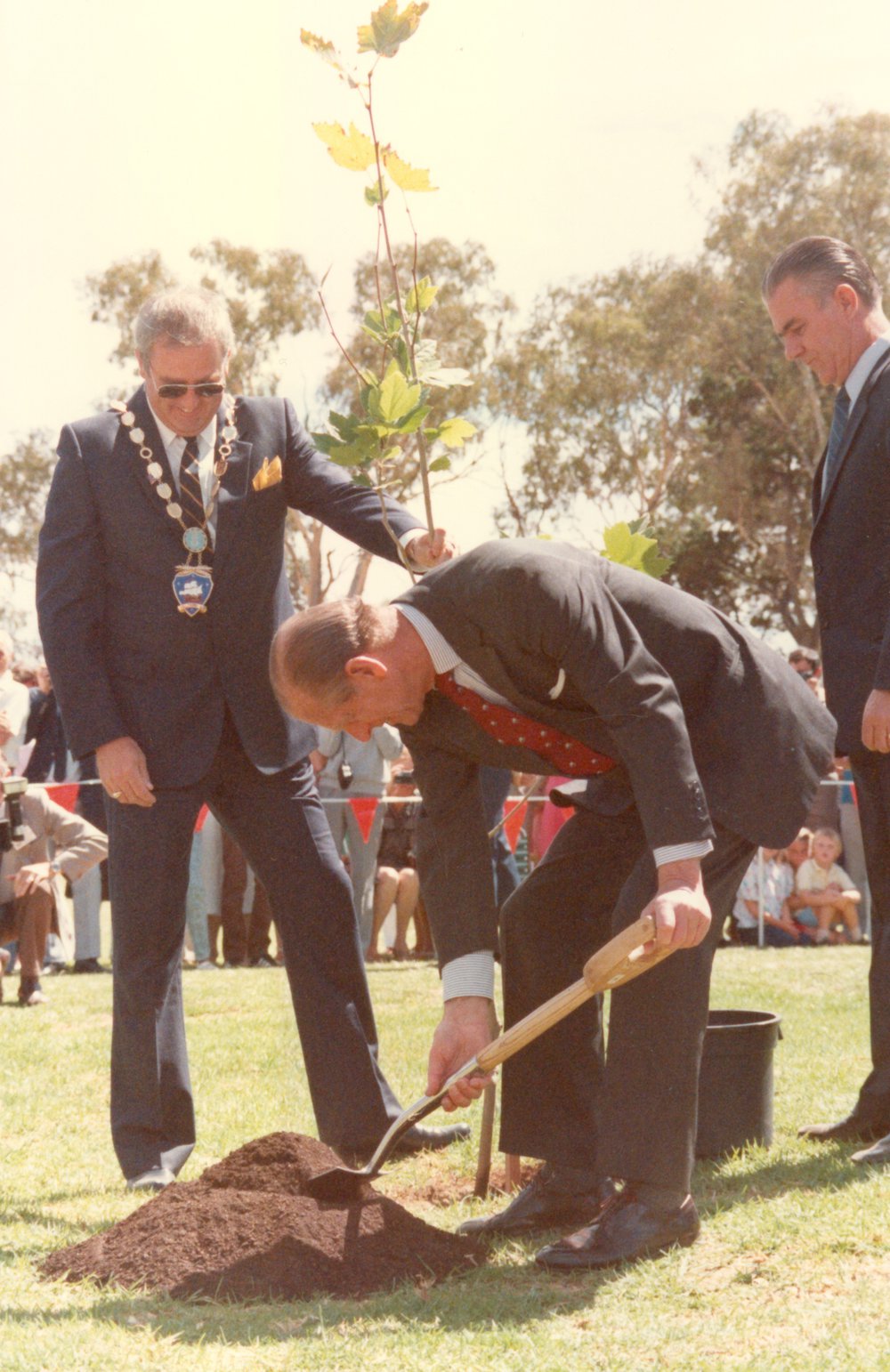 Opening of Jubilee Park by The Duke of Edinburgh 
