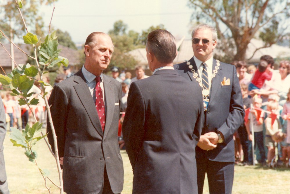 Opening Of Jubilee Park By The Duke Of Edinburgh 
