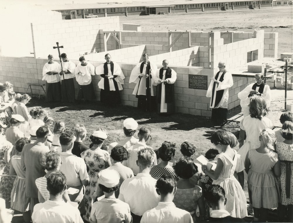St Paul's Church Of England Foundation Ceremony : 1959