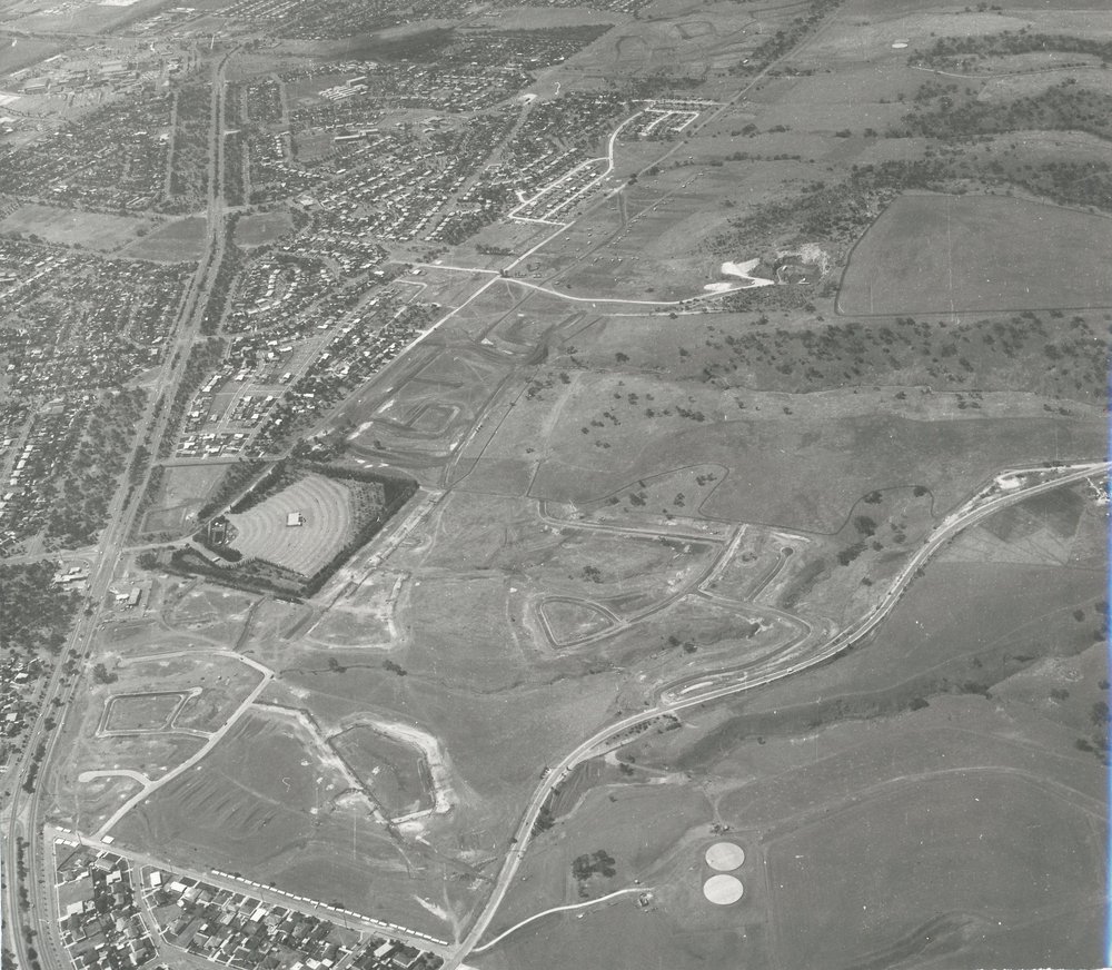 Aerial View of Elizabeth: 1977