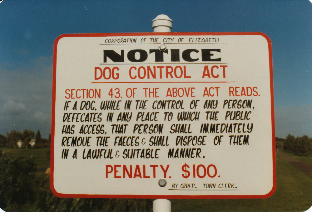 City of Elizabeth Council Sign