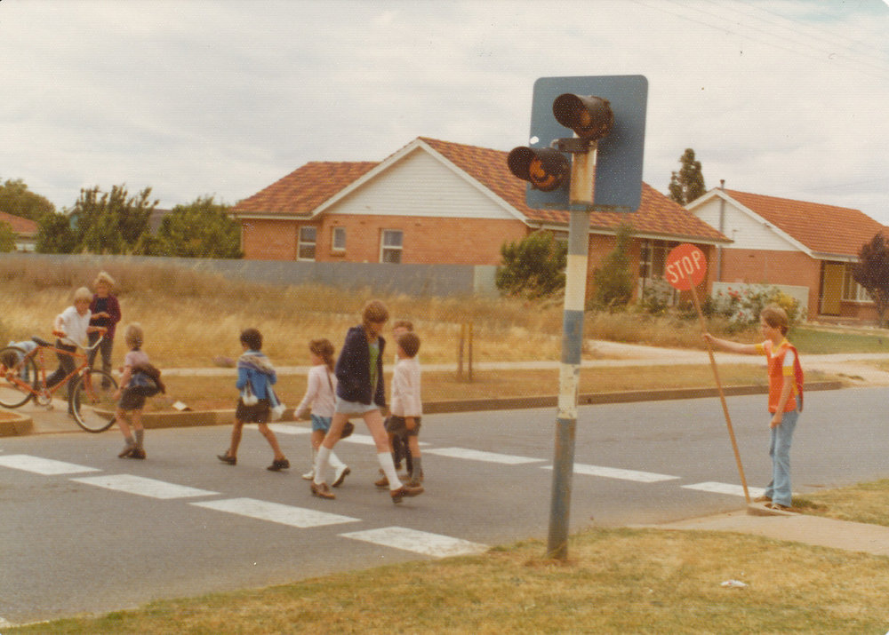 Peachey Road School Crossing