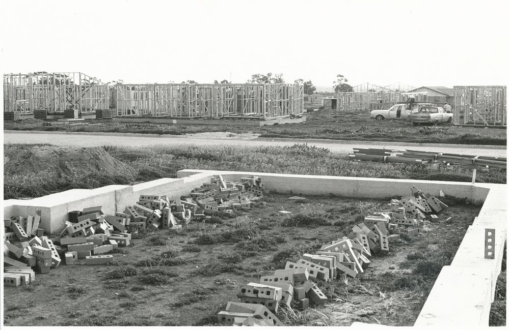 South Australian Housing Trust Home Under Construction