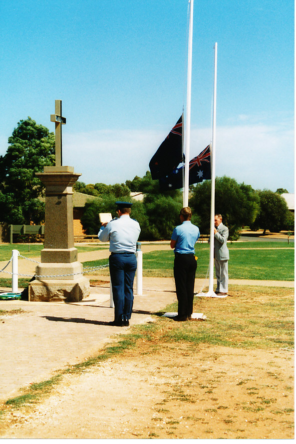 Smithfield War Memorial Re-dedication : 1990