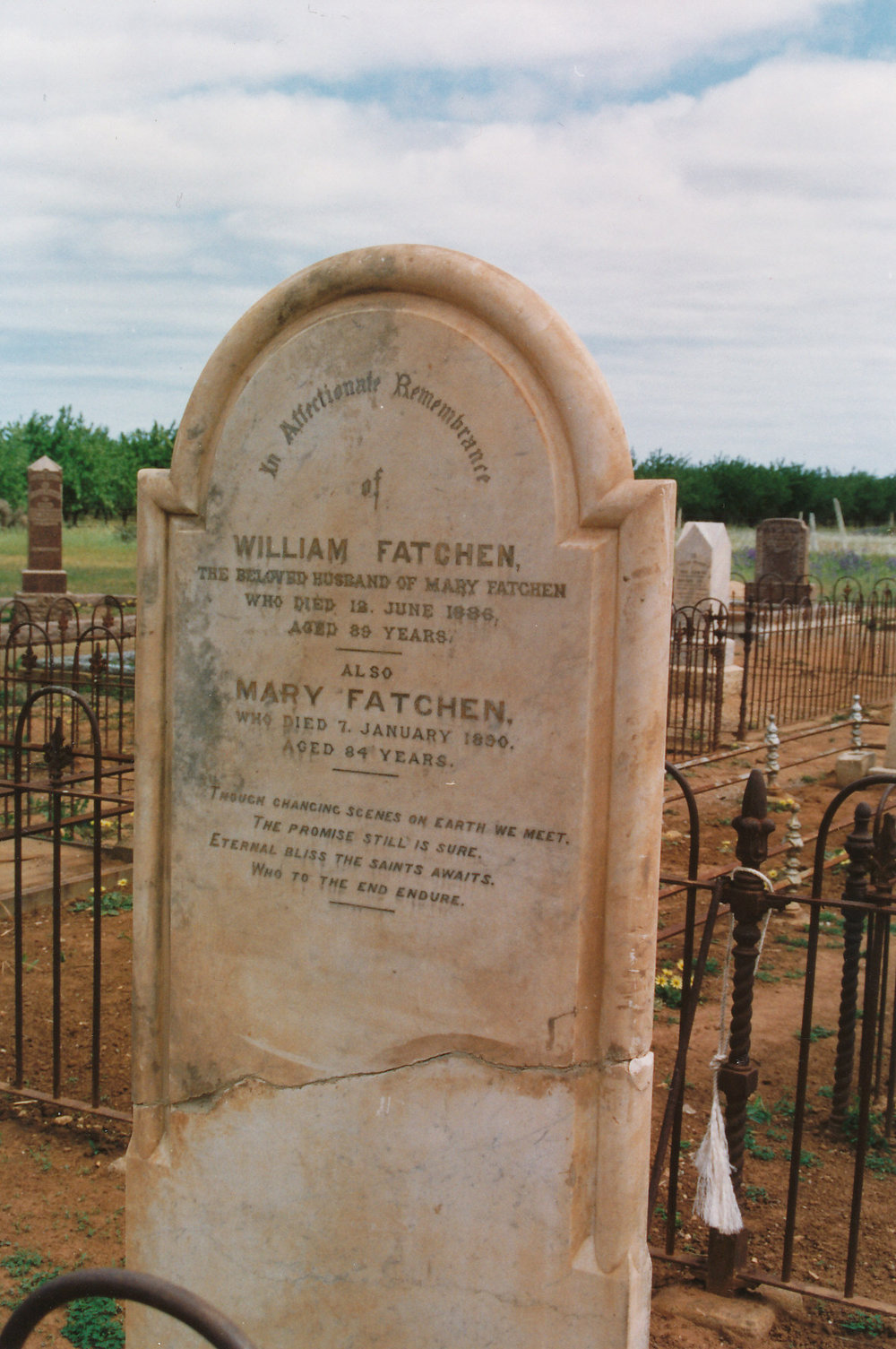 Zoar Cemetery - Fatchen