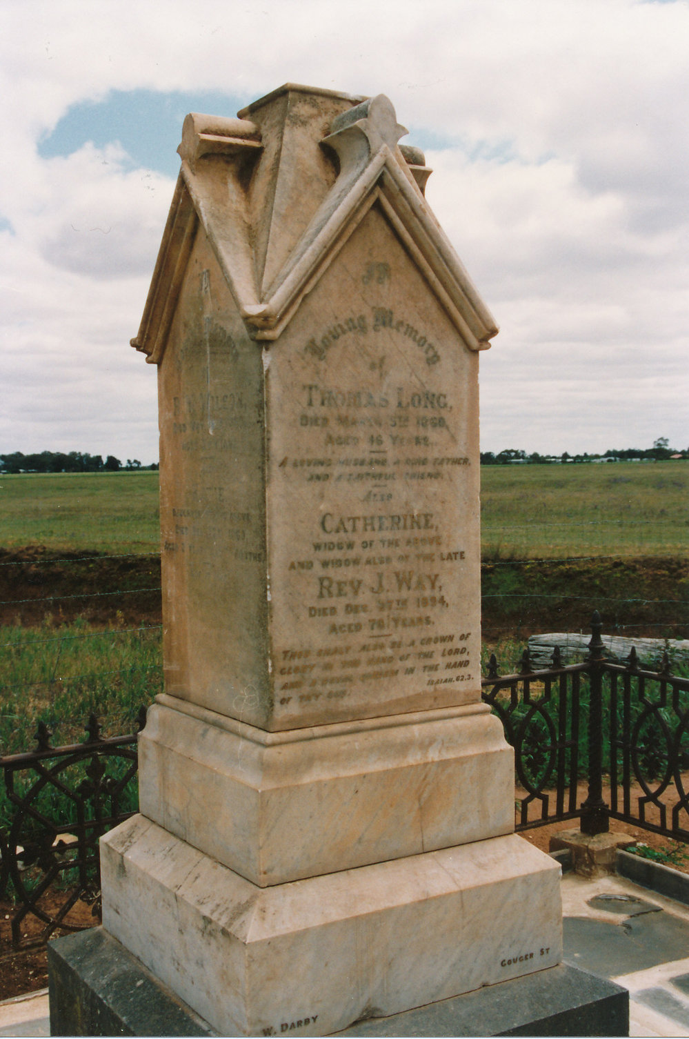 Zoar Cemetery - Long