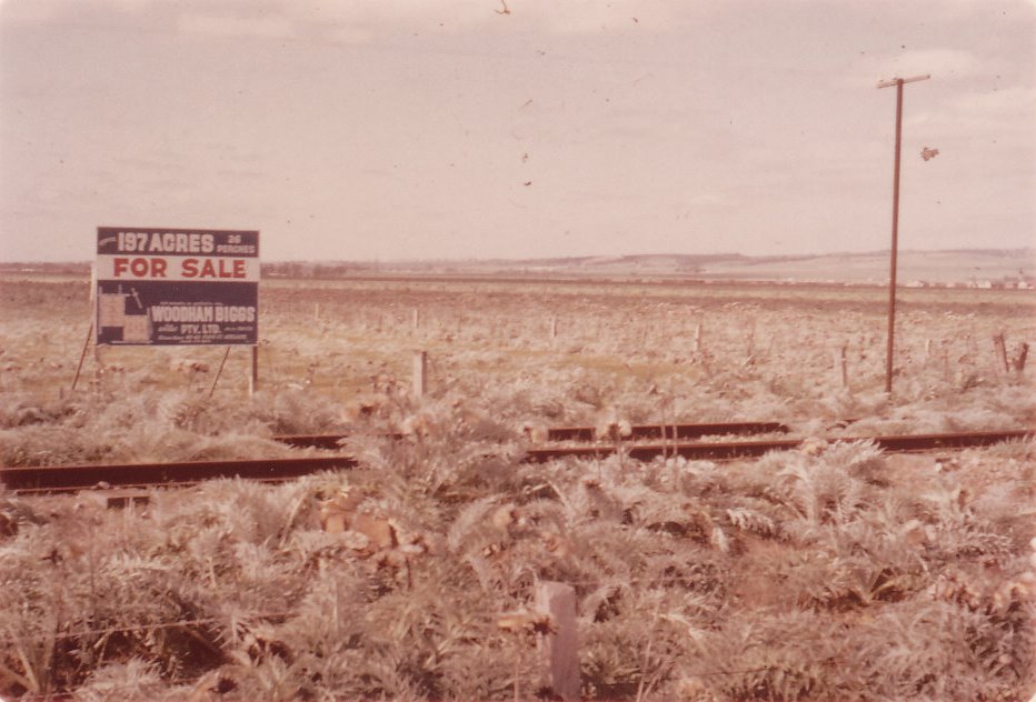 Removal of Railway Line : 1967