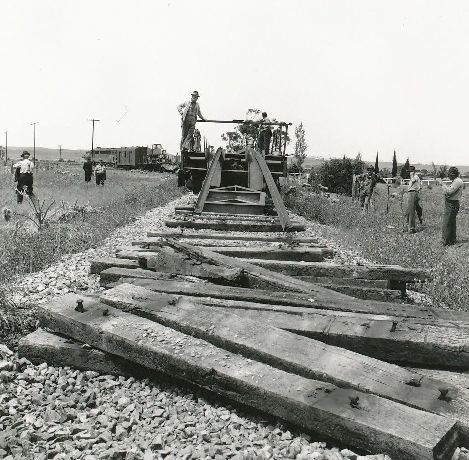 Removal of Railway line : 1967