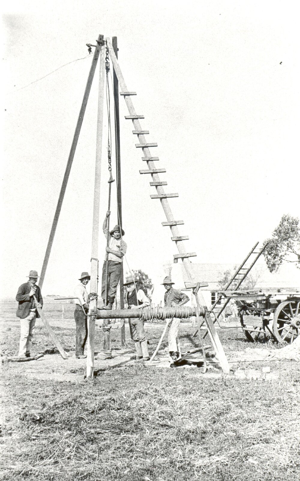Sinking a Bore at Virginia