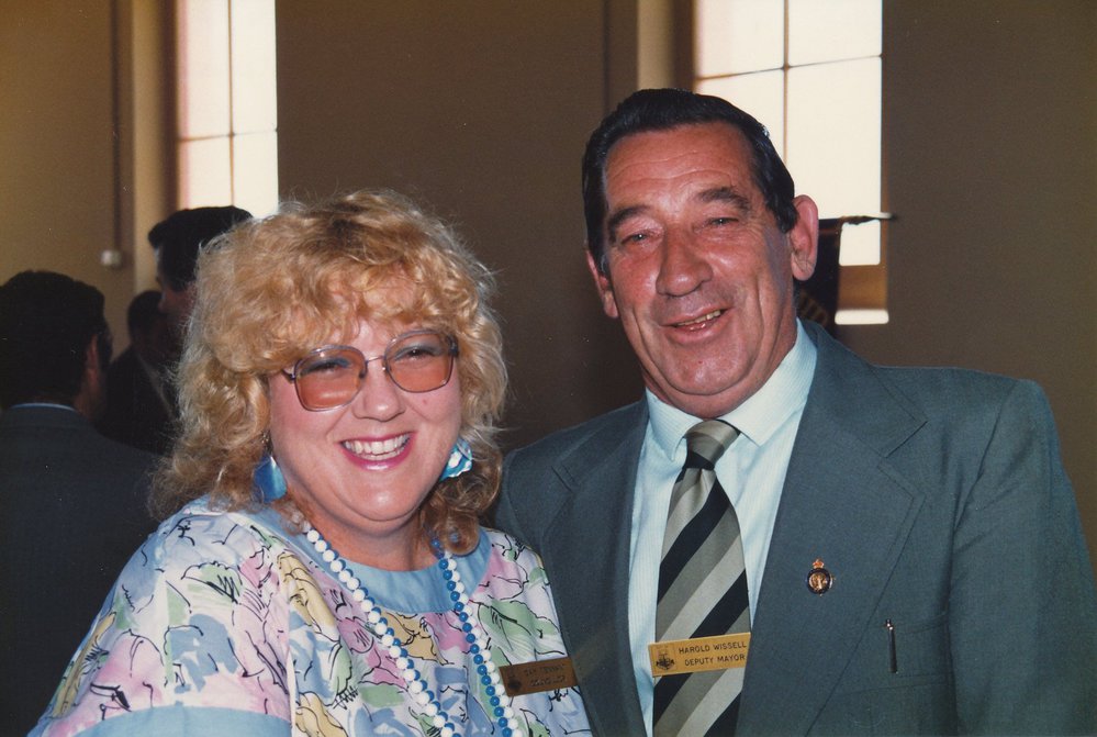 Gaynor Tennant and Harold Wissell