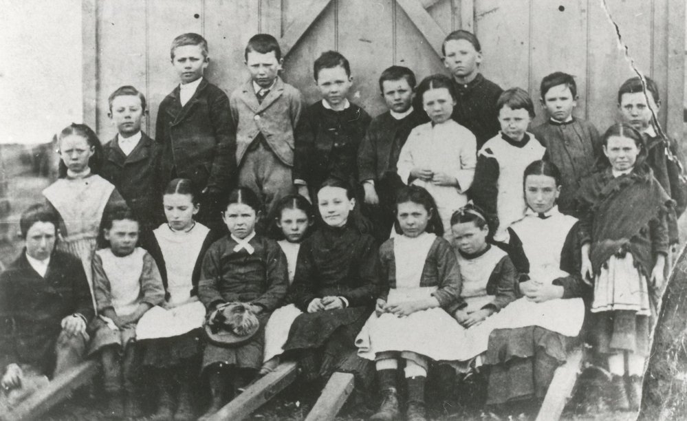 Pupils of Parish School, Catholic Church, Virginia