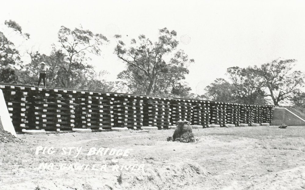 Pig Sty Bridge near Gawler River, Virginia