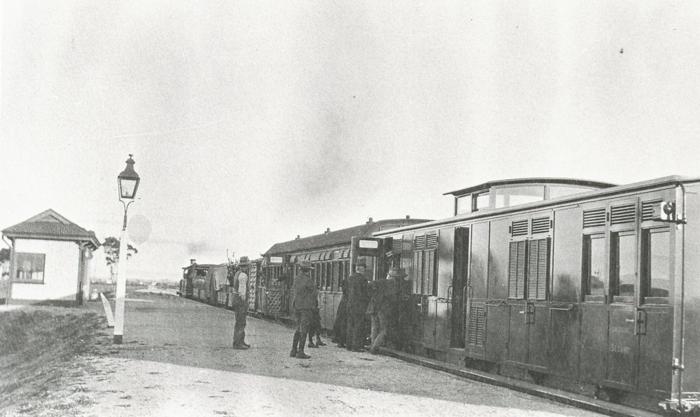 Passenger Train at Virginia Station