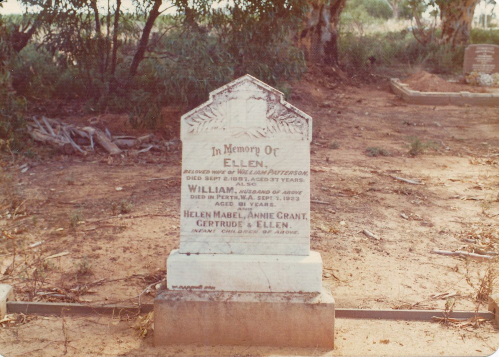 Angle Vale Cemetery: Patterson