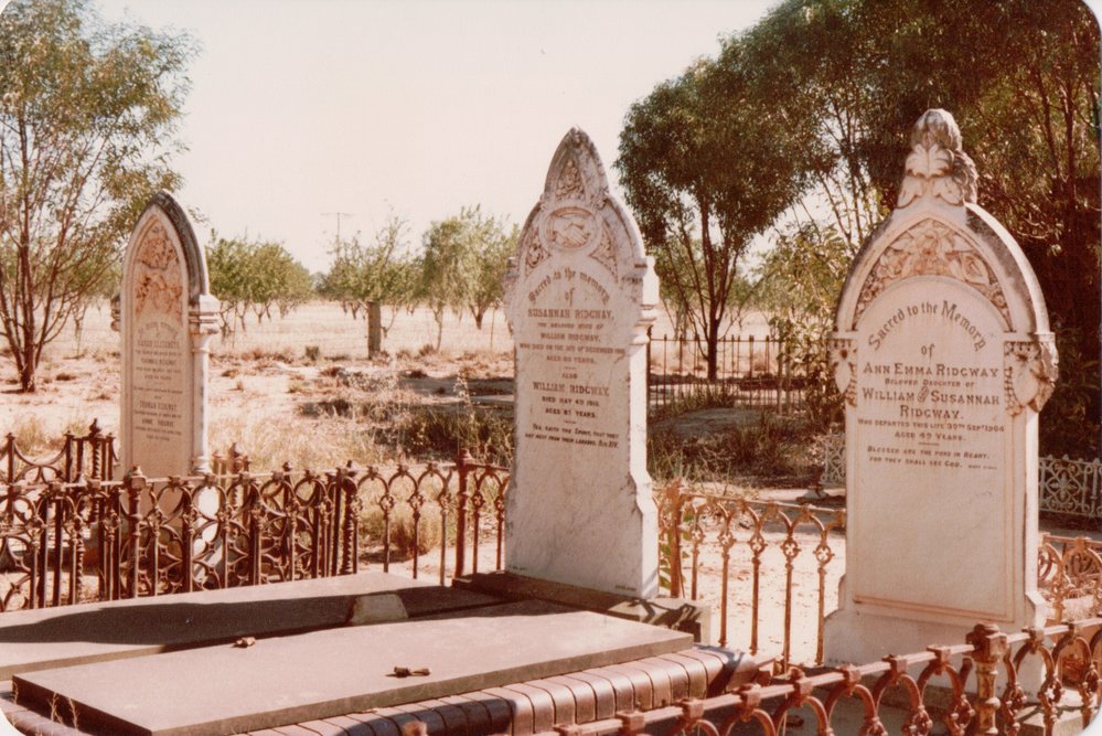 Carclew Cemetery: Ridgway